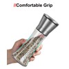 TooWoom Pepper Grinder Salt Grinder, 8inch Stainless Steel Pepper Mill