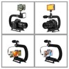 DV Bracket Stabilizer Kit Professional Handheld Video Stabilizer Grip with