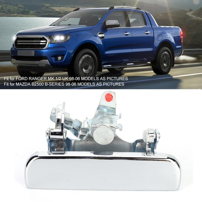 Electroplating Style Car Tail Rear Door Handle Replacement Accessory Fit