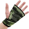 RDX Weightlifting Gloves Gym Anti Slip Long Strap Muscle Training