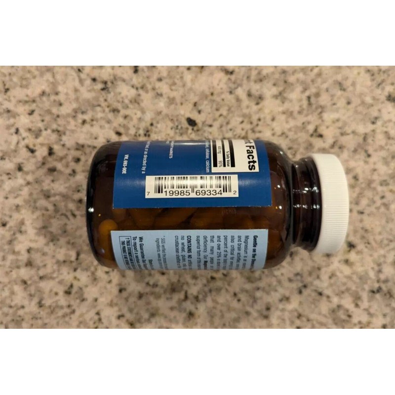PCC Community Market Magnesium Glycinate 400 mg 90 Vegan Capsules