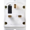 Multi Socket Plug Adaptor, Two Sockets, 5 x 5 x