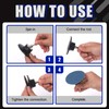 Glarks 120Pcs Sanding Discs Assortment Kit, 3 Inch Quick Change
