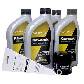 2013 Kawsaki Z1000 Full Synthetic Oil Change Kit