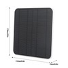Solar Panel for Ring Camera 12W Fast Charging IP65 Waterproof