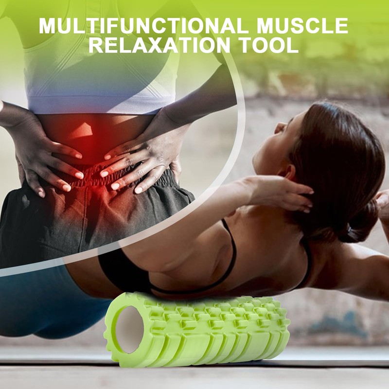 Fascia Roller with 3D Texture Massage, Foam Roller Massage, Massage