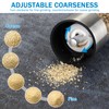 Accmor Electric Salt and Pepper Grinder Set, Automatic Salt Pepper