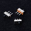 Buwei 10 Pcs 2 Position On/Off SPDT 1P2T 3 Pin