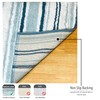 Chardin home Maui Bath Rug Runner with Skid Resistant Latex
