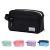 Large Capacity Pencil Case with 3 Compartments, Portable Big Pencil