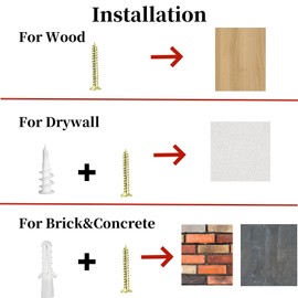 Ceiling Hooks for Hanging Plants-Metal Heavy Duty Wall Mounted Hangers for Hanging Bird Feeders, Planters, Wind Chimes, Include Professional Drywall Anchors (3-Pack) (Gold)