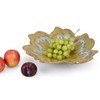 Modern Artisans Tuscan Farmhouse Collection: Floral Stoneware Platter, 13-Inch, American