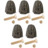 FOX CAC796 10g Detachable Carp Fishing - Pack of 5