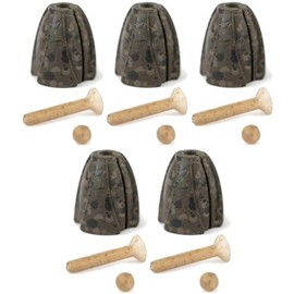 FOX CAC796 10g Detachable Carp Fishing - Pack of 5