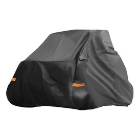 X AUTOHAUX UTV Cover for Polaris RZR XP 1000 Sport Waterproof Side by Side Cover for Polaris RZR XP1000 Outdoor Sun Rain Protection 210D-PU Black 119.69" Lx64.17 Wx71.26 H