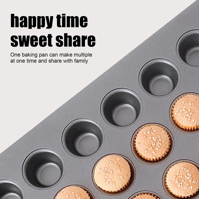 Nonstick Mini Cupcake Muffin Pans Carbon Steel Kitchen Baking Pans