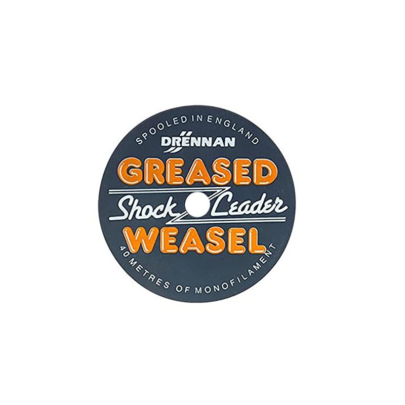 drennan greased weasel shockleader (50lb)