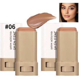 TIMLIFE 2 Unidades De Base De Maquillaje En Barra, Bálsamo De Belleza, Sérum, Tinte Para Piel Potenciado, Nuevo Tinte De Maquillaje 2025, Esencia Hidratante Portátil, Bálsamo De Belleza En Barra Para