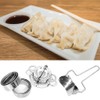 304 Stainless Steel Manual Dumplings Maker Mold Pastry Wrapper Set