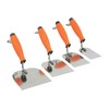 Toolty Stainless Steel Stucco Trowel, Wall Putty Trowel, Plastering Trowel,