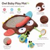 Owl Baby Play Mat for Floor Play – Soft Polyester