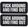 FAFO Mess Around and Find Out Woven Patch | 2pc