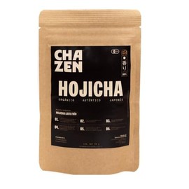 Hojicha Polvo Orgánico Japonés Chazen 50g Verde Tostado
