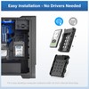 EJAY 2.5 to 3.5 Hard Drive Adapter for SSD/HDD, SATA