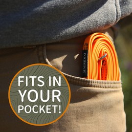 DogBone Pocket Slip Lead (Gray) | Durable Dog Travel Leash | Dog Collar and Leash Set | Dog Training | Dog Walking | Waterproof