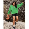 Nirovien Womens Fleece Pullover Long Sleeve Sherpa Jacket Button Down