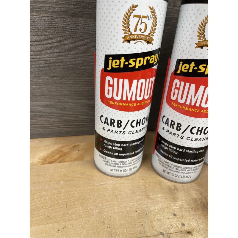Gumout 3 Pack Gumout 800002230 Carb and Choke Cleaner, 16