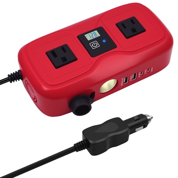 SZSSTH SZSSTH 200W Car Power Inverter 12V DC to 110V