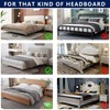 TIANSHU Stretch Bed Headboard Covers Dust Proof Bed Head Protector