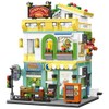 Bloques de construcción para centros comerciales, modelo modular de tienda