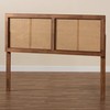Baxton Studio Gilbert Mid-Century Modern Ash Walnut Finished Wood and