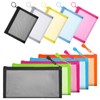 Pack of 10 Makeup Net Bags Nylon Mesh Bags Pens