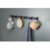 Vanloory Coat Rack, Heavy Duty Stainless Steel 6 Tri Coat