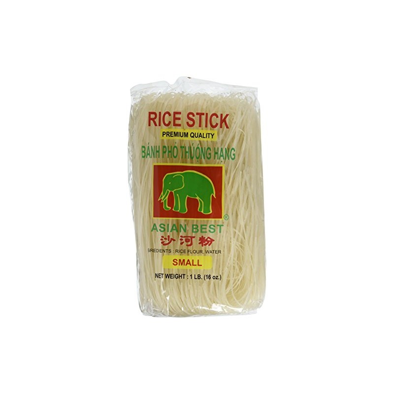 Asian Best Premium Rice Stick Noodle, 16 oz (3 Pack)