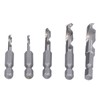 KIMISS 5 Pcs High Speed Steel Hex Shank Drill Bits