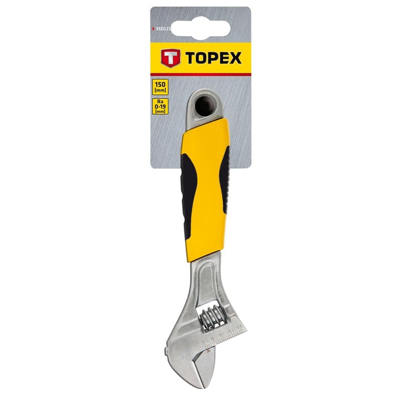 TOPEX 35D122 Adjustable Wrench 200 mm