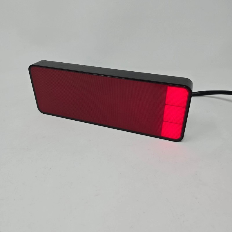 Mechanic Force Hitch Cover Red LED Brake Sequential Signal Reverse