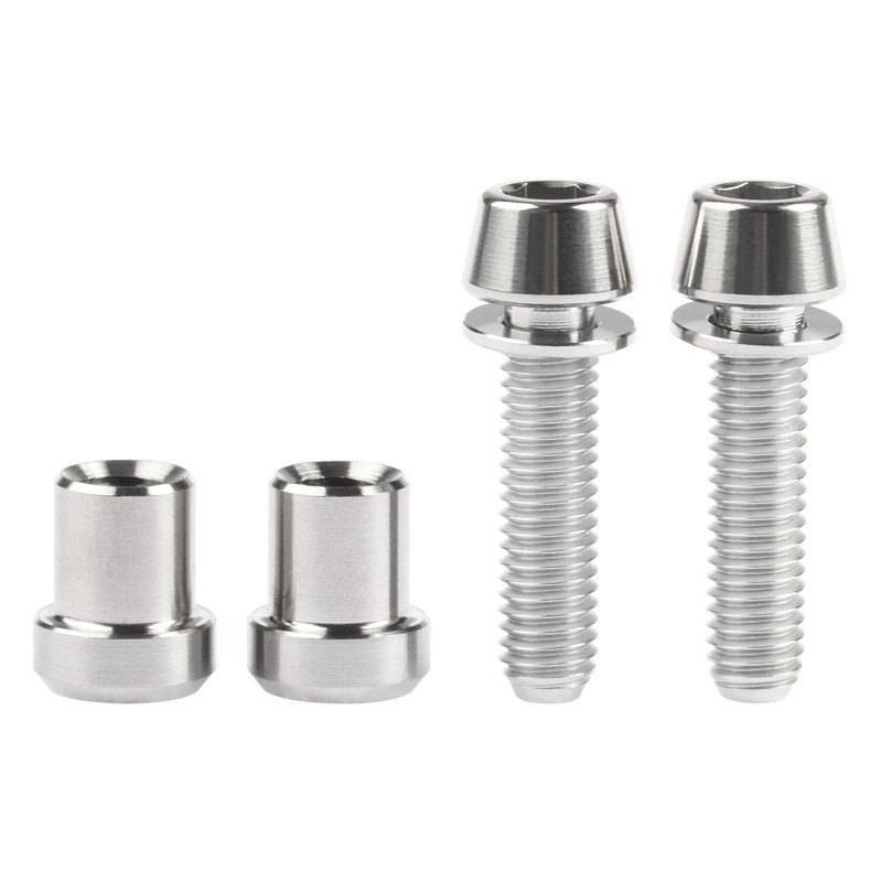 Wanyifa Titanium M5x16 18 20mm Bolt with Washer Hex Head