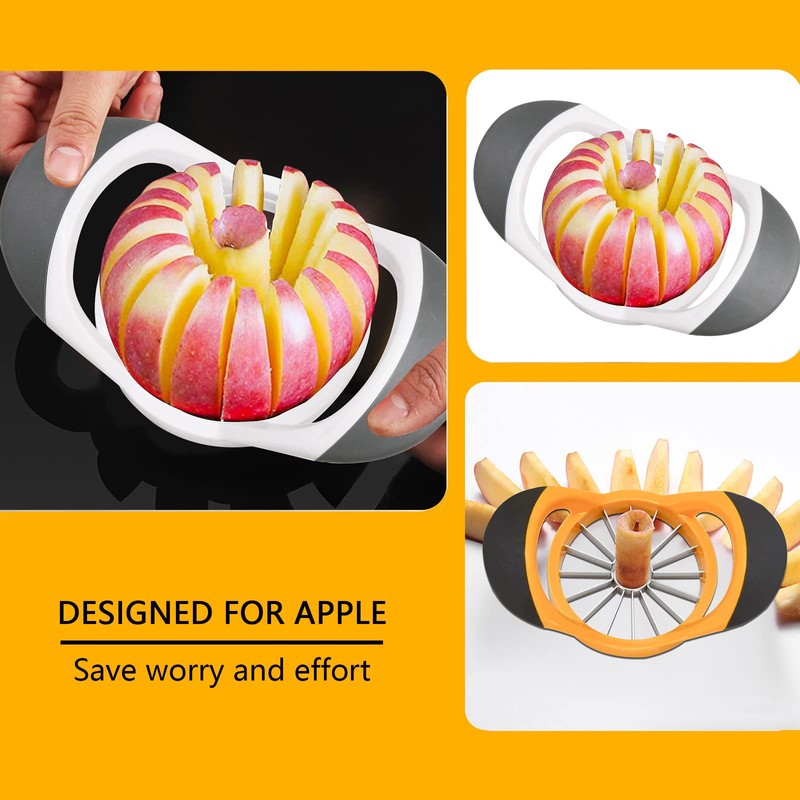 16-Slice Apple Slicer Corer Apple Corer Tool with stainless steel