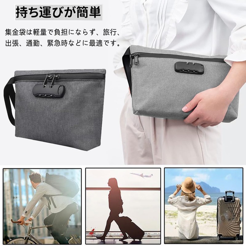 Key Pouch for Valuables, Small Safe, Security, Handbag, Storage Bag,