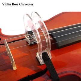 Collimator Corrector Durable Fine Workmanship Violin Bow Adjuster Violin Practice Improve Playing Skills (Violin 1/8-1/4)