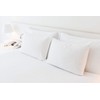 Comfort Beddings Premium Quality White Pillowcases 100% Cotton Blend White