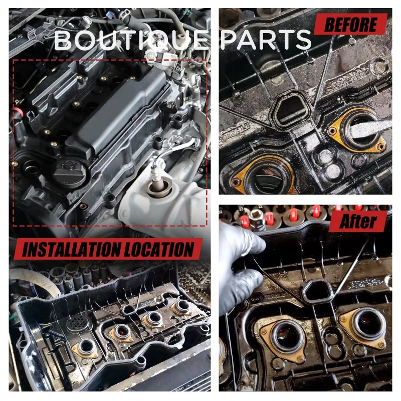 Honda Genuine OEM Valve Cover Gasket Kit FULL SEAL SET