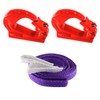 2-Pack Weld on Anchor Hook 1T with Webbing Sling, G80