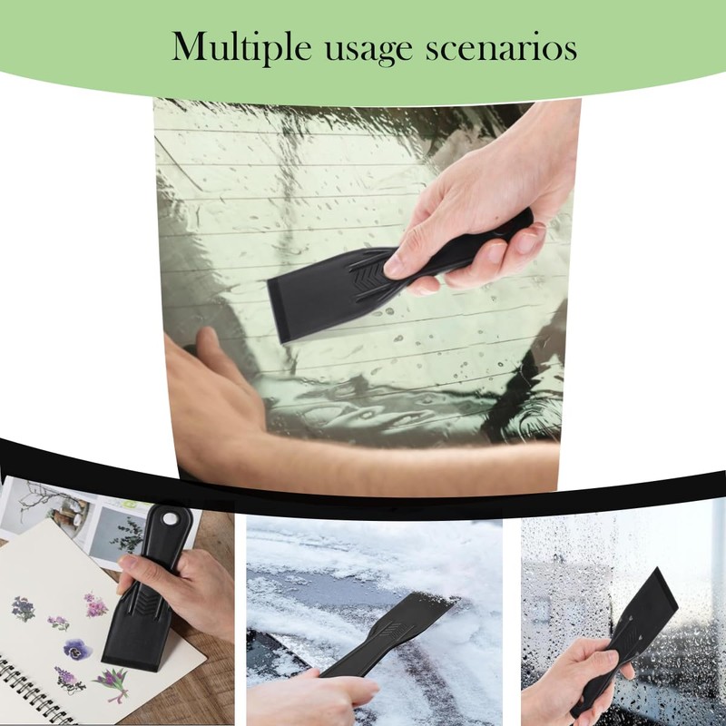 5 PCS 2 Inch Putty Knife, Flexible Plastic Paint Scraper