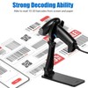 Rabitpos QR Code Scanner with Foldable Stand, 1D 2D Barcode